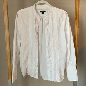 J. Crew White Blouse